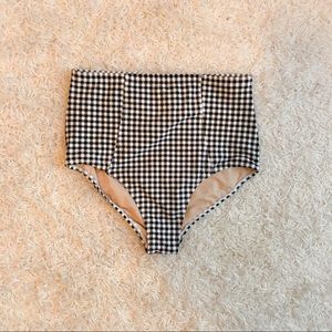 old navy gingham swim
